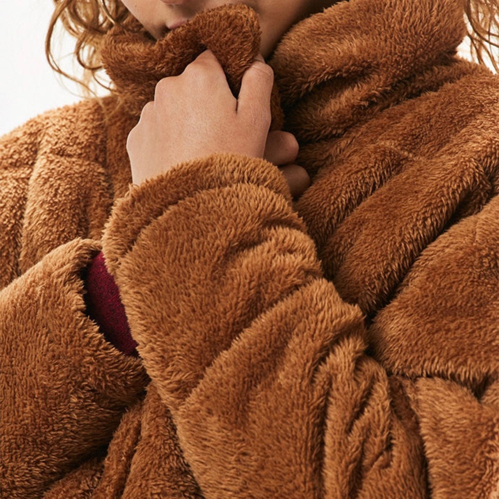 **SOLD**  Kendall + Kylie’s Teddy Puffer Jacket - Picture 3 of 6